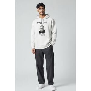 Bad Bunny Men’s Most Wanted Tour Hoodie  White XL